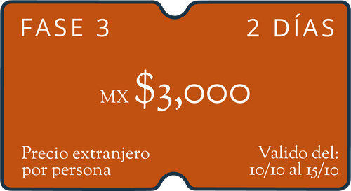 FASE 3 - Paquete Extranjeros 2 días