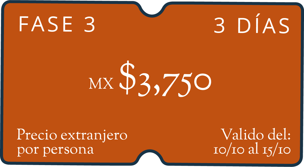 FASE 3 - Paquete Extranjeros 3 días